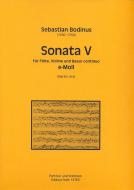 Sonata V e-Moll 