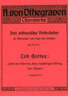 Lob Gottes 'Lobe den Herren, den mächtigen König der Ehren' 