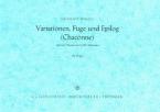 Variationen, Fuge und Epilog (Chaconne) 