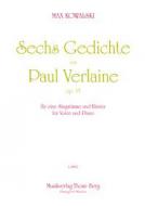 Sechs Gedichte von Paul Verlaine 