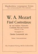 Fünf Contretänze KV 609 