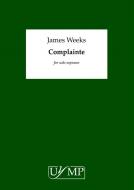 Complainte (for Solo Soprano) 