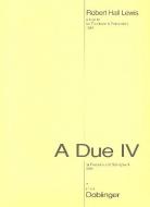 A Due IV f. Bläser u. Schlz. (1-2 Spieler) 