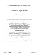 Sonate In Eb Major 