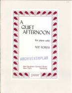 A Quiet Afternoon 