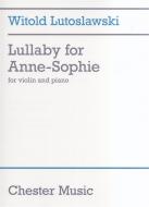 Lullaby For Anne-Sophie 