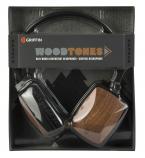WoodTones Over-The-Ear Headphones: Sapele (mid-grain) 