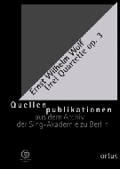 Drei Quartette op. 3 