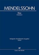 Elijah MWV A 25 - Vocal score, german Standard