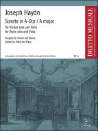 Sonata No. 2 A major Hob. VI:2 