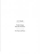 Twelve Songs from The Oratorios 