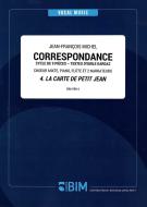 Correspondance: 4º La carte de petit Jean Standard