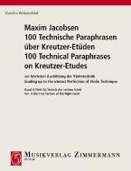 100 Technische Paraphrasen über Kreutzer-Etüden Band II Heft 1a Standard