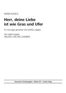 Herr, deine Liebe ist wie Gras und Ufer 