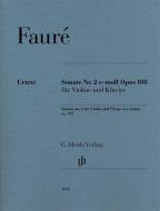 Sonata no. 2 for Violin and Piano in e minor op. 108 