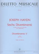 Divertimento V A major Ohb. IV:10 