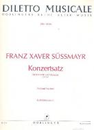 Konzertsatz für Klarinette und Orchester in D-Dur 