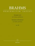 Sonata para violín y piano en re menor op. 108 Standard