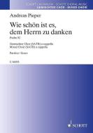 Wie schön ist es, dem Herrn zu danken Standard