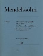 Romance sans paroles op. 109 