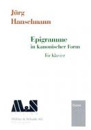 Epigramme in kanonischer Form 