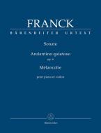 Sonate in A - Andantino quietoso op. 6 - Melancolie Standard