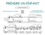Prendre un enfant par la main 