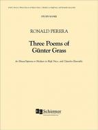 Three Poems Of Guenter Grass 