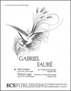 Ave verum Corpus, Op. 65/1 