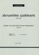 Choral 'Was Gott thut das ist wohlgethan' 