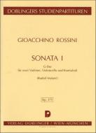 Sonata I G-Dur Sechs Sonaten 