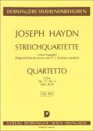 String quartet G major Hob. III:29 op. 17/5 