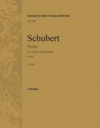 Rondo für Violine und Streicher in A-Dur D 438 