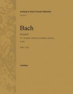 Konzert in D-Dur BWV 1054 