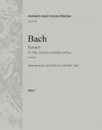 Konzert in e-moll BWV 1059R 