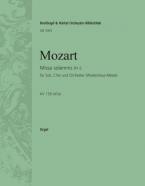 Missa solemnis in c-moll/C-Dur KV 139 