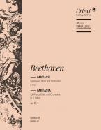 Fantasia in C minor op. 80 for piano, choir and orchestra 