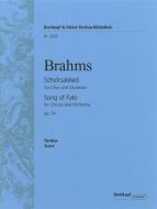 Schicksalslied op. 54 ('Ihr wandelt droben im Licht') für Chor und Orchester 