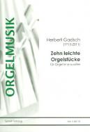 Zehn leichte Orgelstücke 