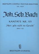 Herr, gehe nicht ins Gericht mit deinem Knecht 