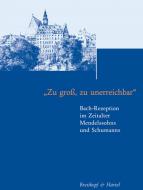 Beiträge zur Geschichte der Bach-Rezeption 1 