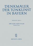 Denkmäler der Tonkunst in Bayern (Neue Folge) 18 