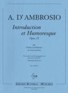 Introduction et Humoresque op. 25 