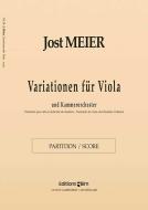 Variaciones para viola y orquesta de cámara Standard