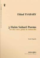 3 Haim Sabari Poems Standard