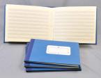 Notenschreibbuch handgebunden Marschformat quer 48 Seiten 