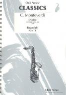L'Orfeo, Instrumentsätze und Chöre 