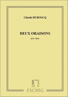 Dubosq 2 Oraisons Orgue 