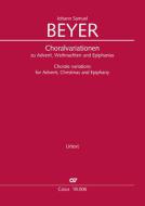 Chorale variations for Advent, Christmas and Epiphany 