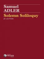 Solemn Soliloquy 